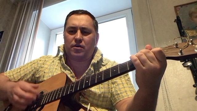 Рок острова " Два белых лебедя " Кавер под гитару. смотреть онлайн