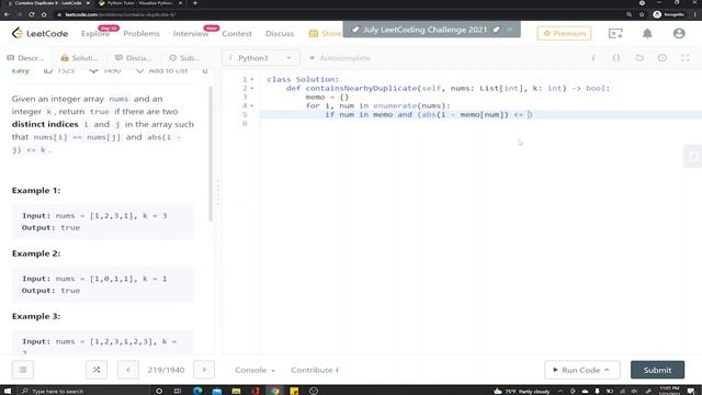 Contains Duplicate II: LeetCode 217 | Finding Distinct Duplicates in Array смотреть онлайн