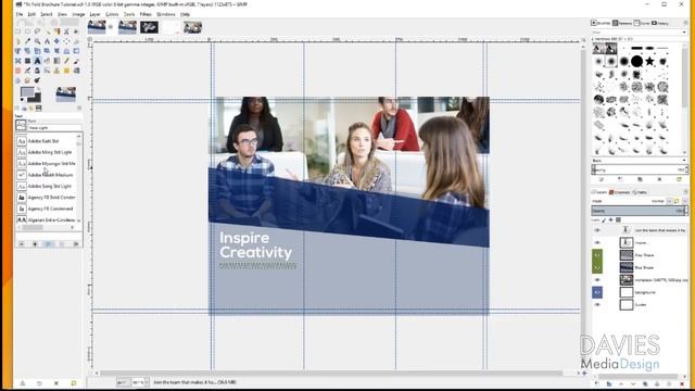 How to Create a Professional Brochure in GIMP смотреть онлайн