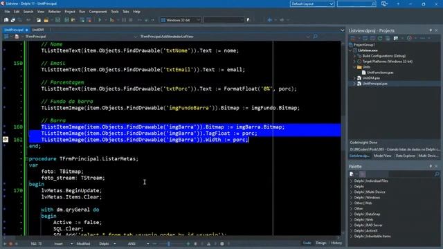 Criando listas de dados no Delphi com Listview смотреть онлайн