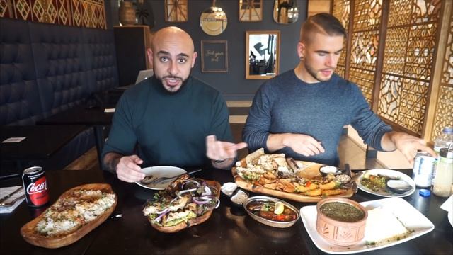 EPIC EGYPTIAN 'FOOD CHALLENGE' / CHEAT MEAL | Trying Egyptian Food | Masrawy | Man Vs Food смотреть онлайн
