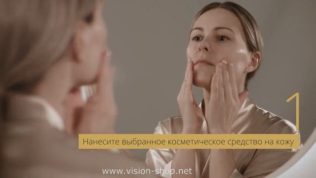 Видеоинструкция по использованию прибора для омоложения VIP Ultrasonic смотреть онлайн