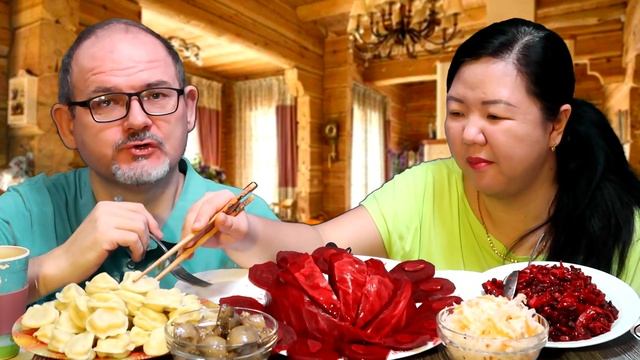 МУКБАНГ Пельмени со Сметаной./ В какой период своей Жизни Мы хотели бы вернуться?/ MUKBANG Dumpling смотреть онлайн