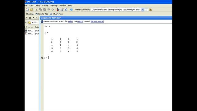 How to remove/delete rows or columns of a matrix in Matlab смотреть онлайн