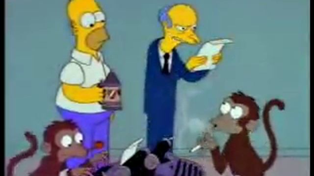 Mr's Burns writer monkeys смотреть онлайн