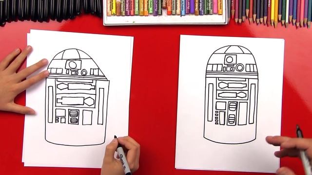 How To Draw R2-D2 смотреть онлайн