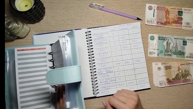 Распределение бюджета #1/ по системе конвертов/ распределяю зарплату