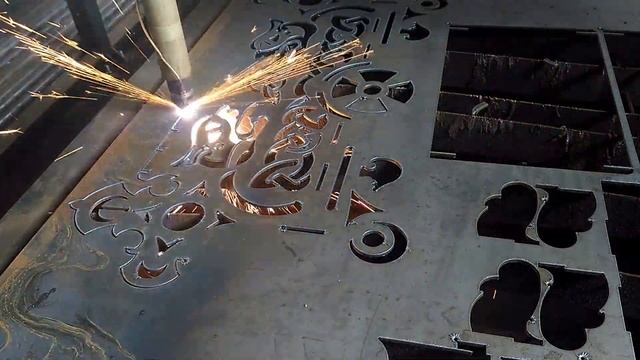 Плазменная резка мангала Кельты смотреть онлайн