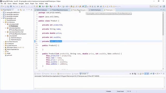 06 Spring JDBC Batch Insert Query смотреть онлайн
