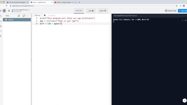 Calculating Age Difference in Python смотреть онлайн