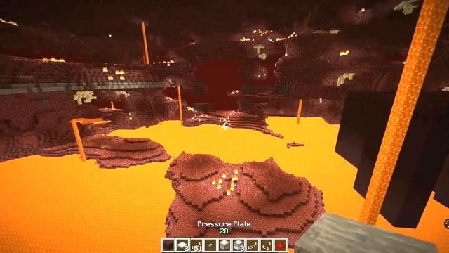 Minecraft Tutorials - How to Build A Blaze Spawner Trap смотреть онлайн