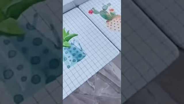 Коврики для кухни Кактусы КК-2 смотреть онлайн