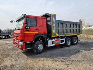 Обзор кабины самосвала Howo HW76