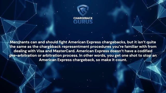 FAQ: American Express Chargebacks смотреть онлайн