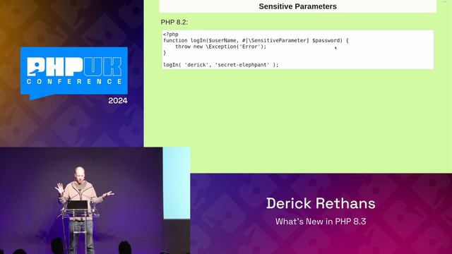 What's New in PHP 8.3 - Derick Rethans