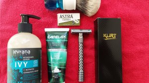 Тест-забрив с Kurt-регулируемая бабочка/Astra/Carelax/Levrana/Yaqi