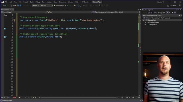 How to use the C# Record Type смотреть онлайн
