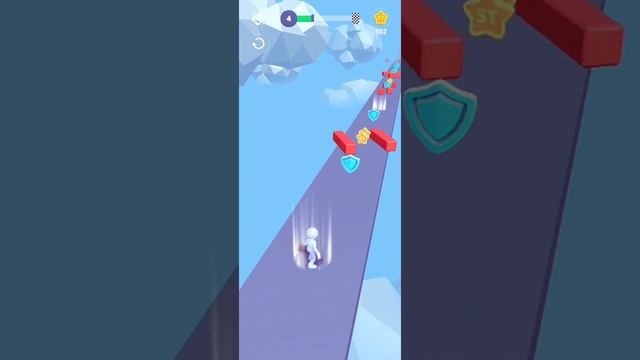 hyper runner 3d new game level 4 #shorts смотреть онлайн