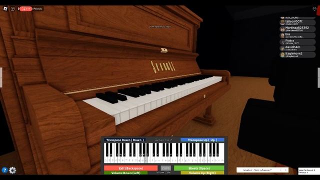 How to play Guiding Light/game over song from Doors on roblox piano. смотреть онлайн