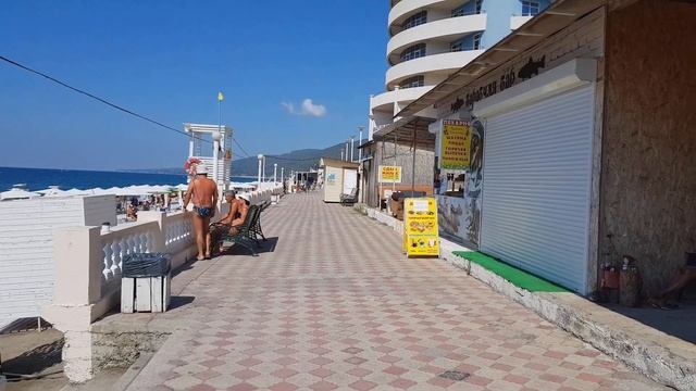 ЛАЗАРЕВСКОЕ 2020?СОЧИ.От пляжа 