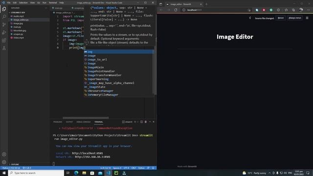 Streamlit Image Editor | Complete Streamlit Python Course | Tutorial 1 смотреть онлайн