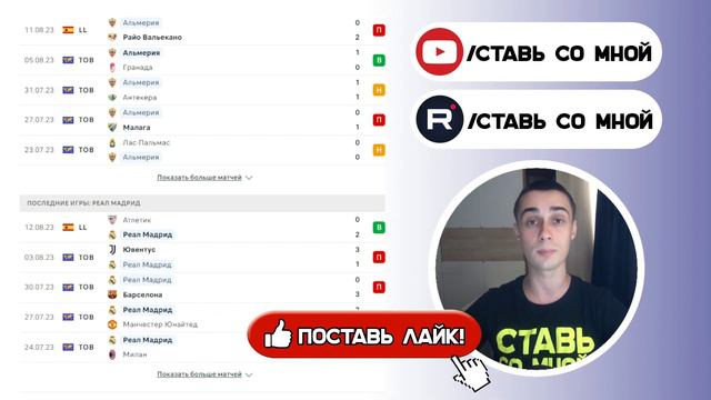 Альмерия – Реал Мадрид прогноз | ГОЛ БЕЛЛИНГЕМА В 1-М ТАЙМЕ? смотреть онлайн