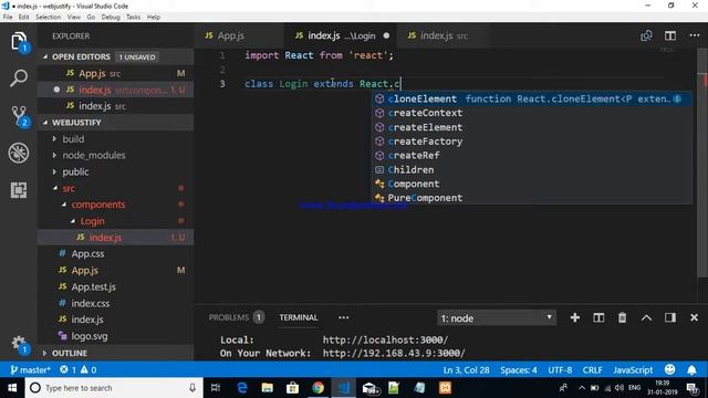 How to create first component in react ? смотреть онлайн