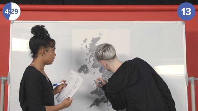 Brits Try To Label A Map Of English Counties смотреть онлайн