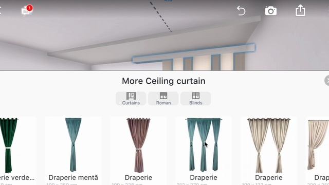 Constructions – How to create scene, podium, loweres ceiling in Room Planner App смотреть онлайн