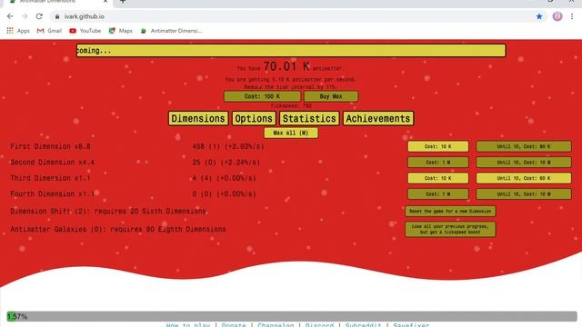 Antimatter Dimensions #2 | Secret Achievements (+Sixth Dimension) смотреть онлайн