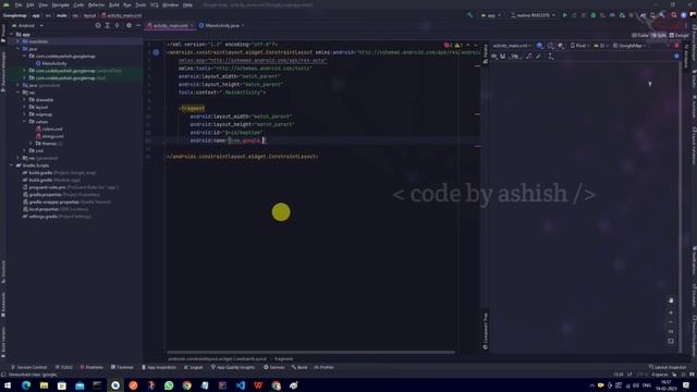 Google Map Integration In Android Studio Project | Show A Marker On Google Map | @CodeByAshish смотреть онлайн