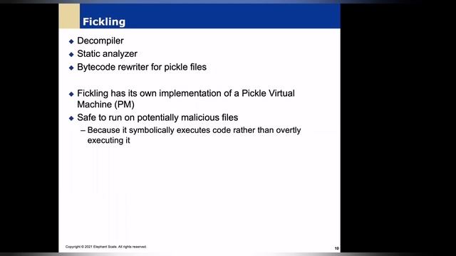 Security holes in ML pipeline (2021-09-17) смотреть онлайн
