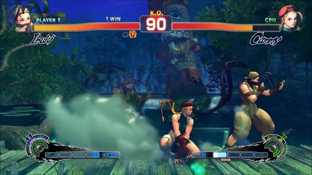 Ultra Street Fighter IV: Ibuki Vs Cammy смотреть онлайн