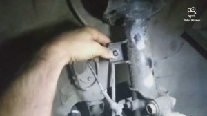 замена стойки стабилизатора(линьки) на hyundai сгeta