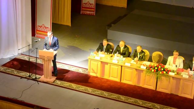 Приветственное слово главы Чувашской Республики Михаила Игнатьева смотреть онлайн