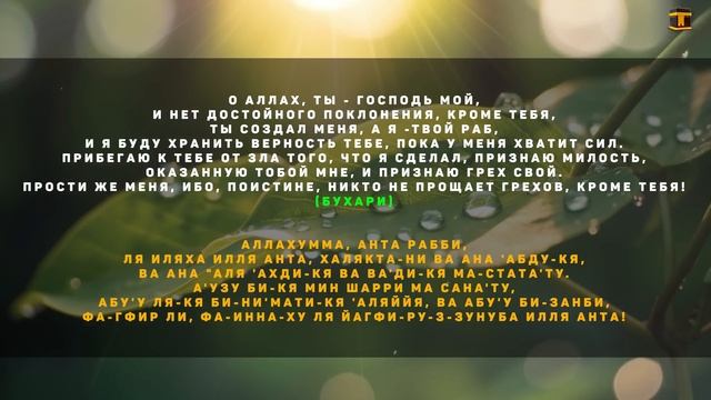 Самые лучшие дуа  - дуа благодарность Аллаху за всё  - Сильный дуа успеха в работе