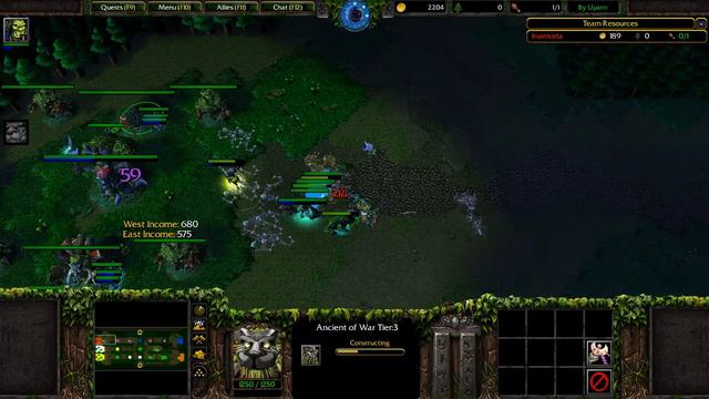 WarCraft 3 War of Races #6 смотреть онлайн