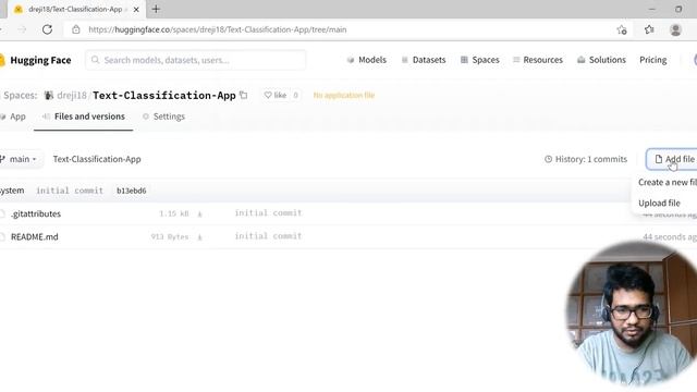 Host your Application using Hugging face Spaces смотреть онлайн