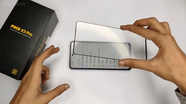 Gaming MATTE TEMPERED Glass Poco X3 Pro | No Fingerprint Matte Tempered Glass Poco X3 Pro ⚡⚡