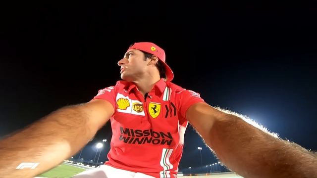 Charles Leclerc & Carlos Sainz Ride Around Losail International Circuit | 2021 Qatar Grand Prix