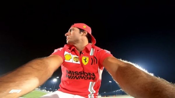 Charles Leclerc & Carlos Sainz Ride Around Losail International Circuit | 2021 Qatar Grand Prix