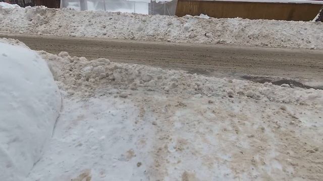 Кто должен чистить снег после грейдера? Наплевательское отношение к людям. смотреть онлайн