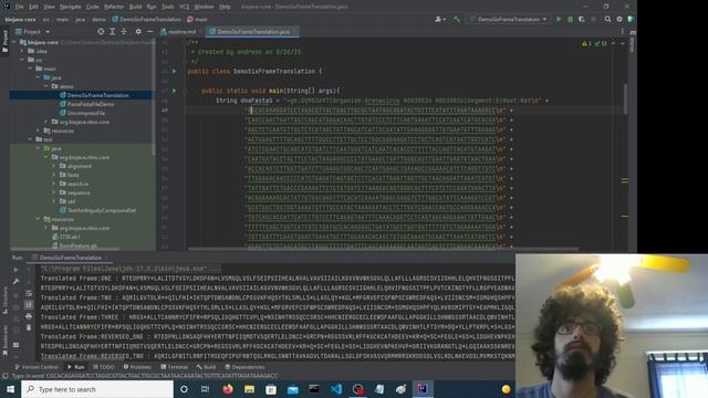 Modifying a virus genome with Java смотреть онлайн