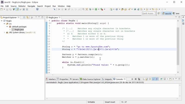 Intermediate Java Tutorial #2 - Using Regular Expressions (Regex) смотреть онлайн