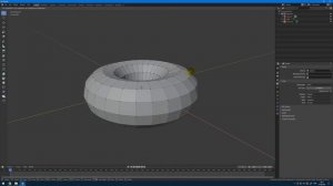 Пончик. Часть 1. Blender. Уроки на русском для начинающих.