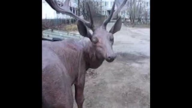 Садовая скульптура Олень смотреть онлайн