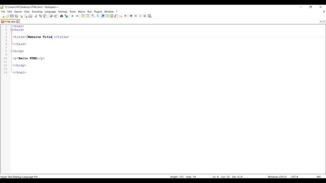 Head - HTML Course смотреть онлайн