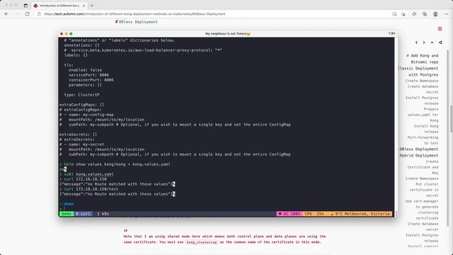 Demonstrate different Kong deployment methods on Kubernetes смотреть онлайн