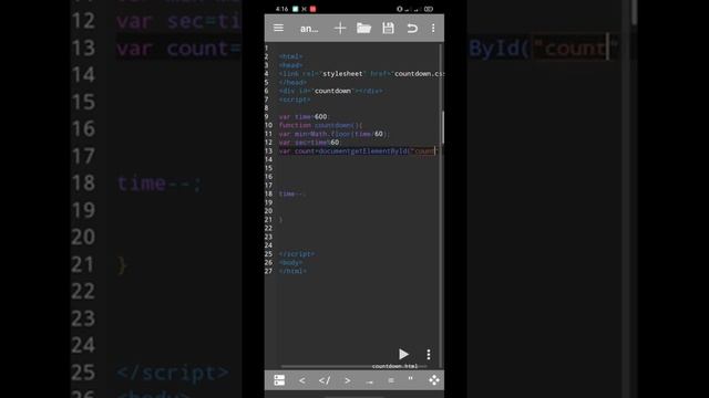 Simple Countdown Timer with JavaScript . JavaScript project for beginners смотреть онлайн