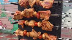 ВЕРТИКАЛЬНЫЙ МАНГАЛ - готовлю шашлык!